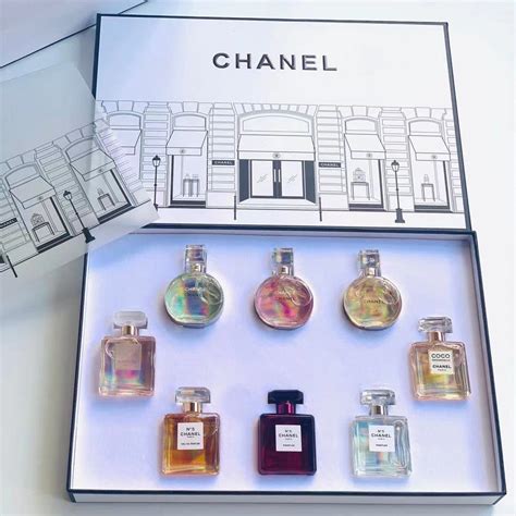 chanel perfume mini gift set